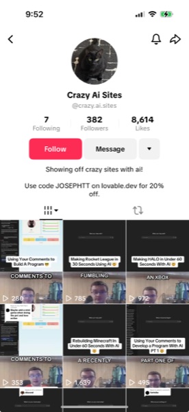 Tibbz's TikTok